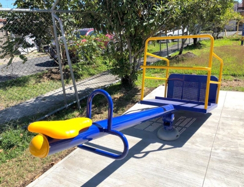 Inauguran en San Joaquín el primer parque inclusivo