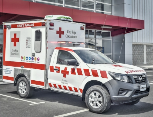 Cruz Roja de Santa Bárbara estrena novedosa ambulancia que reduce emisiones de CO2