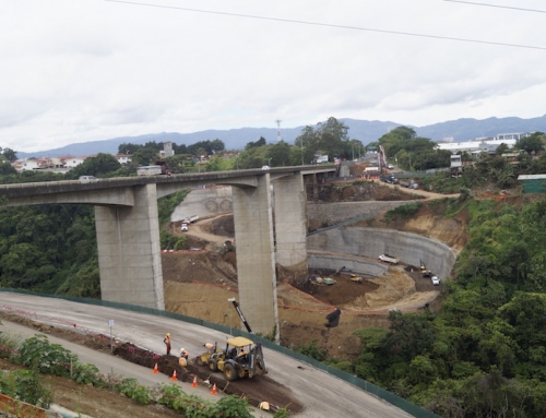 Nuevo puente Virilla entre Tibás y Santo Domingo cuenta con un avance del 20%
