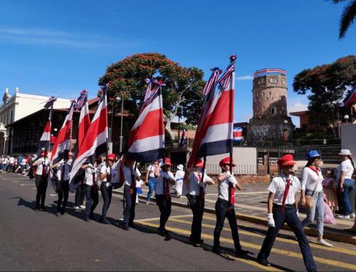 Heredianos se suman a la conmemoración de los 198 años de independencia