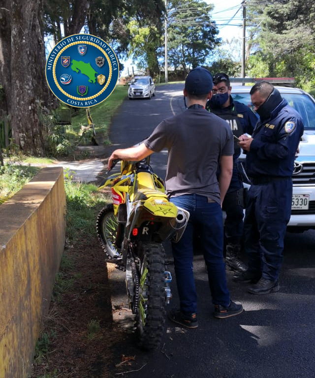 detenido en San Rafael de Heredia