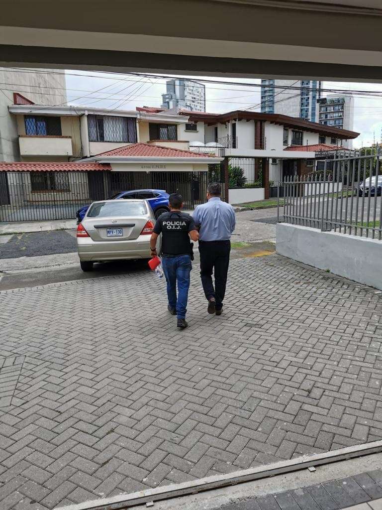 Detención alcalde Johnny Araya Monge 