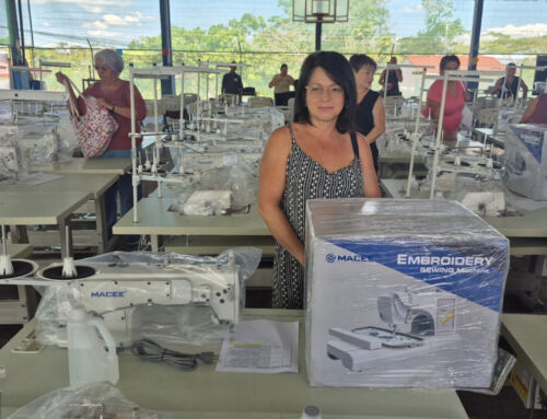 INDER beneficia a 32 familias con inversión de ¢47 millones  para fortalecer  producción textil