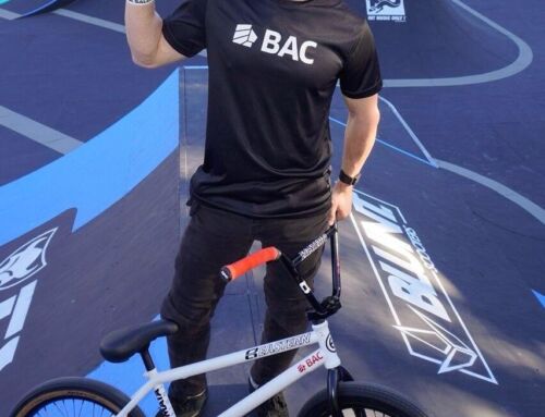 Tencio está listo para la primera Copa Mundo del BMX Freestyle 202