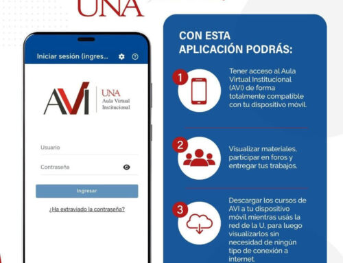 UNA lanza aplicación móvil para estudiar sin conexión a internet