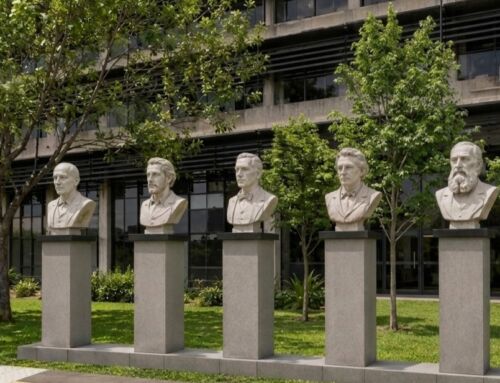 UNED inicia construcción de espacio permanente para honrar a 32 próceres nacionales 