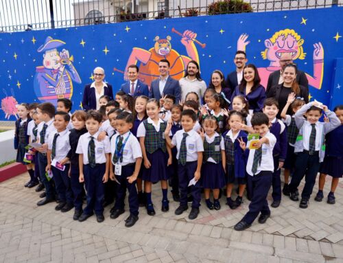 Municipalidad de San José llena de color la Asamblea Legislativa con nuevo mural