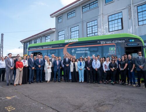 Unión Europea, BCR y MOPT unen esfuerzos para incorporar 75 buses eléctricos al transporte público del país